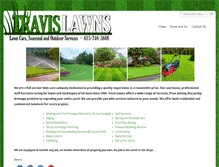 Tablet Screenshot of alawnbytravis.com